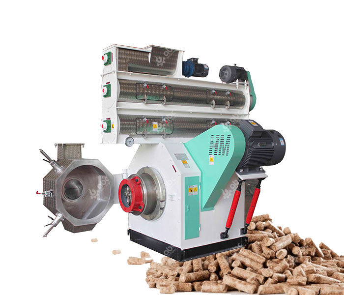 Biomass Pellet Production Line with Four Model 420 Ring Die Pellet Mills
